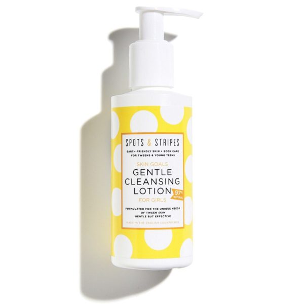 earth friendly brand, gentle cleansing lotion, spots and stripes