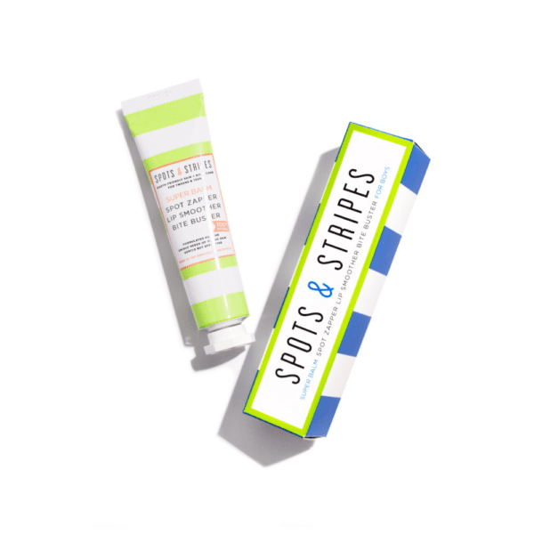 A Spot Zapper, Lip Smoother, Bite Buster, specially formulated for young teenage/teen/tween boys and their unique skin needs. A natural pimple buster made in England.